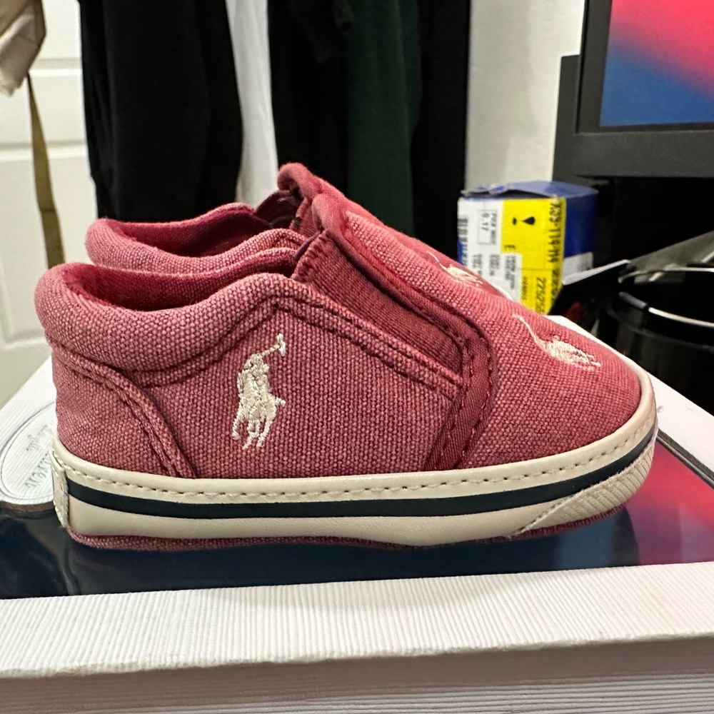 Polo Ralph Lauren Bal Harbor Slip-On crib shoes